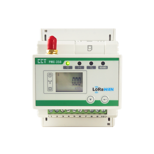 PMC-350-C Three-Phase LoRaWAN DIN Energy Meter